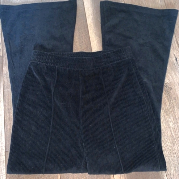 Aerie ribbed velvet flare leggings pants - Picture 1 of 2